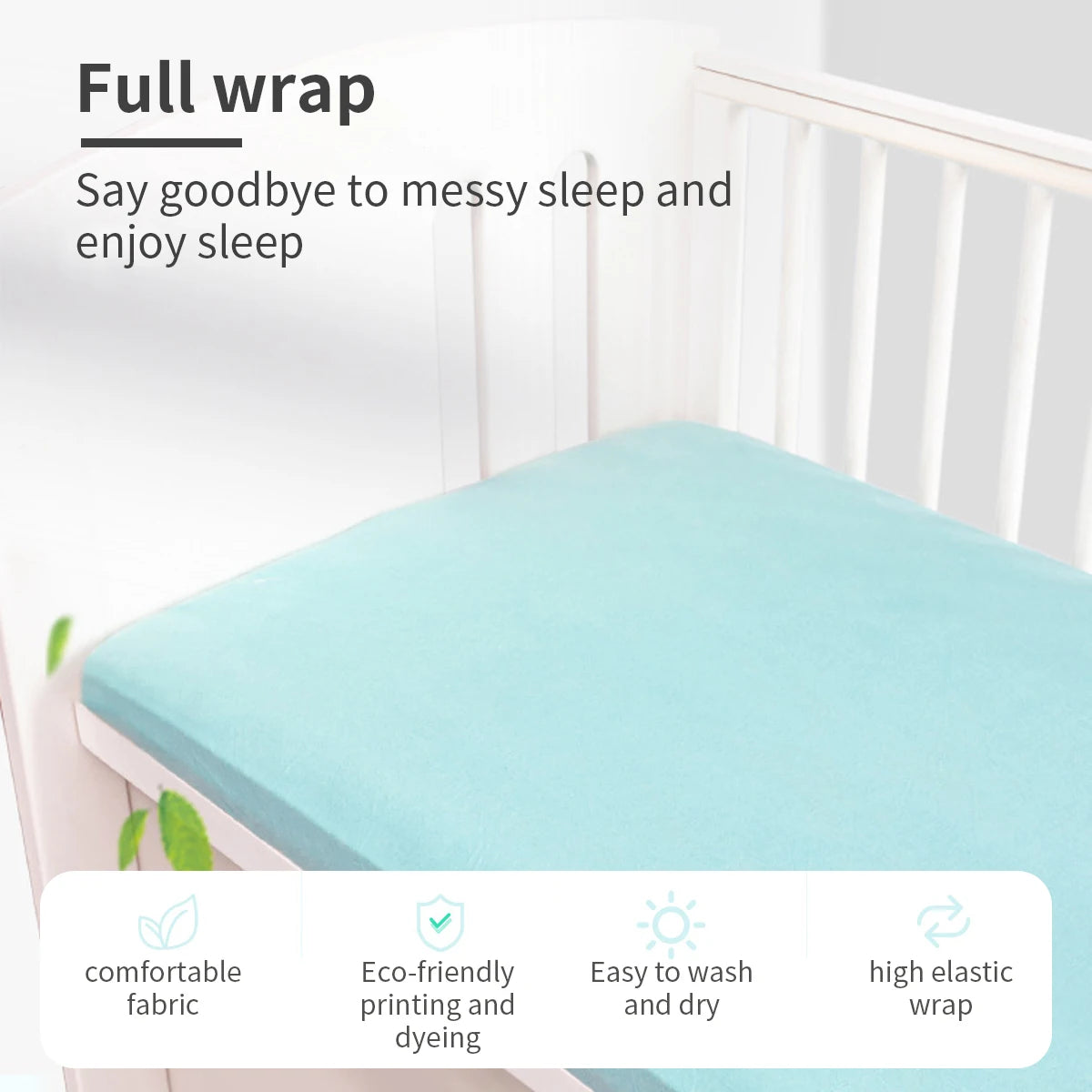 Cotton Baby Fitted Sheets