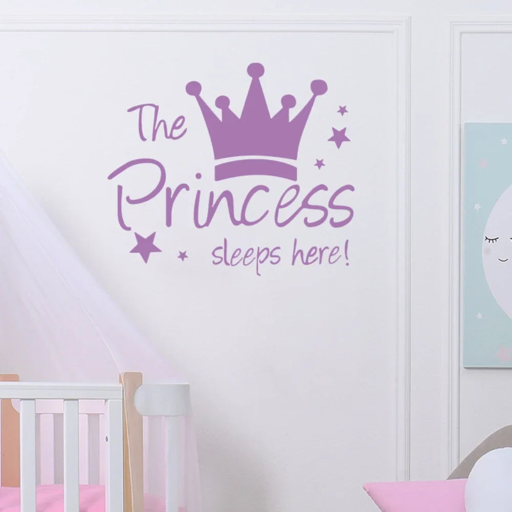 Baby Wall Crown Mural