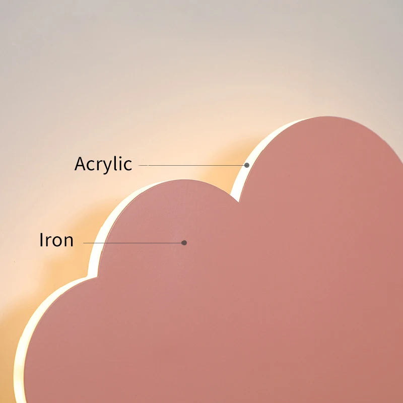 Baby Room Cloud Wall Lamp