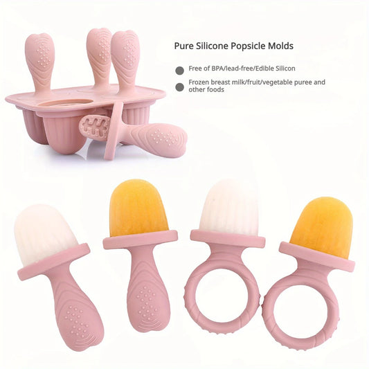 Baby Silicone Teething Mold Set