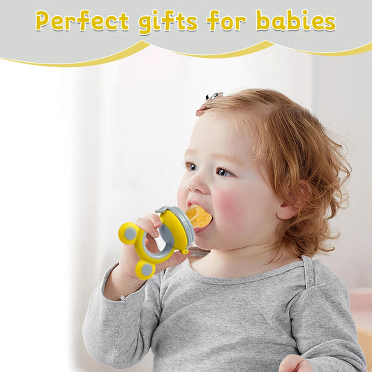 4PCS Silicone Fruit Vegetable Feeder for Kids