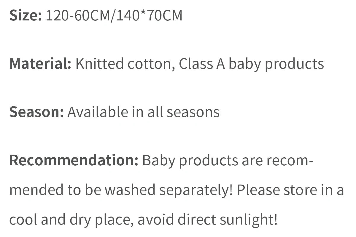 Cotton Baby Fitted Sheets