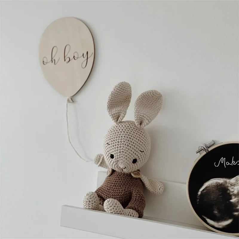 Nordic Wooden  Wall Ballon