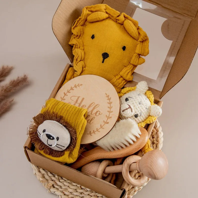 Newborn Double Sided Cotton Blanket Set