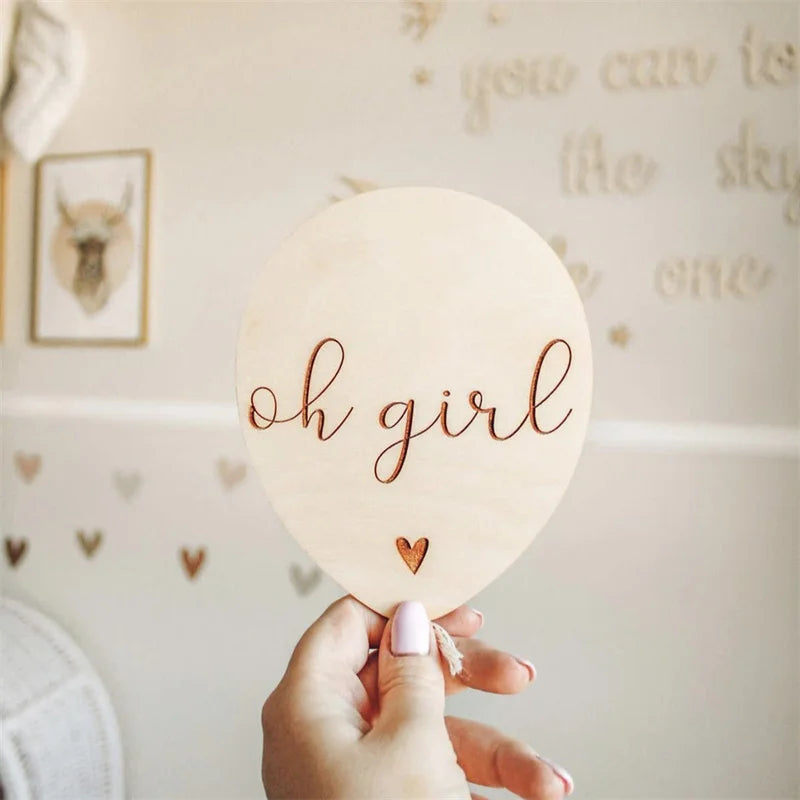 Nordic Wooden  Wall Ballon