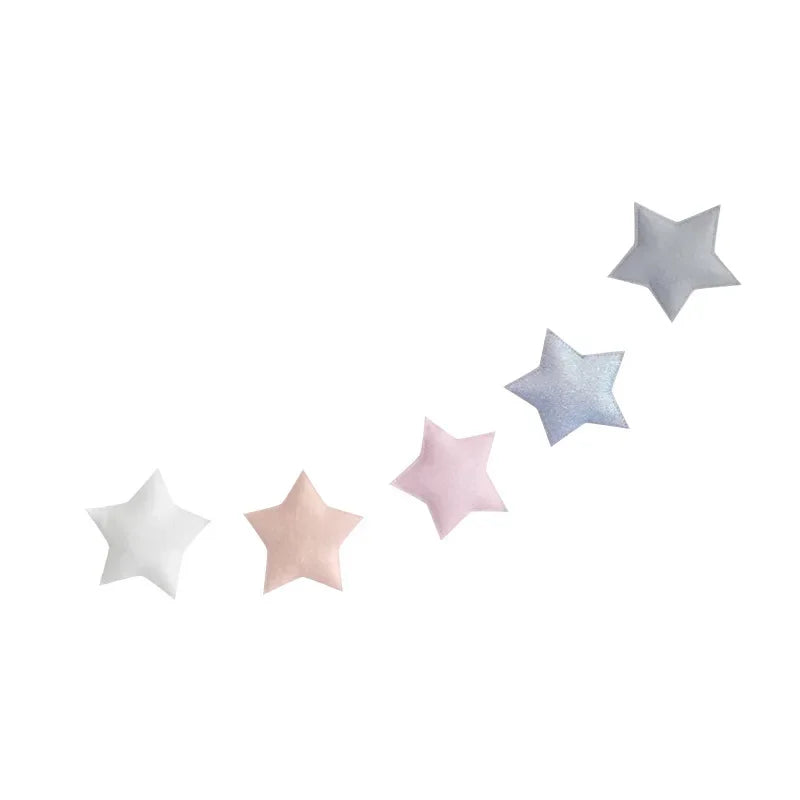 Handmade Nordic Nursery Star Garlands