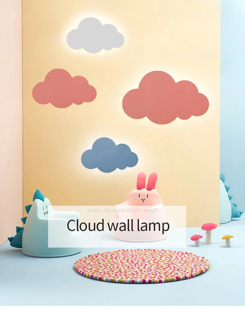 Baby Room Cloud Wall Lamp