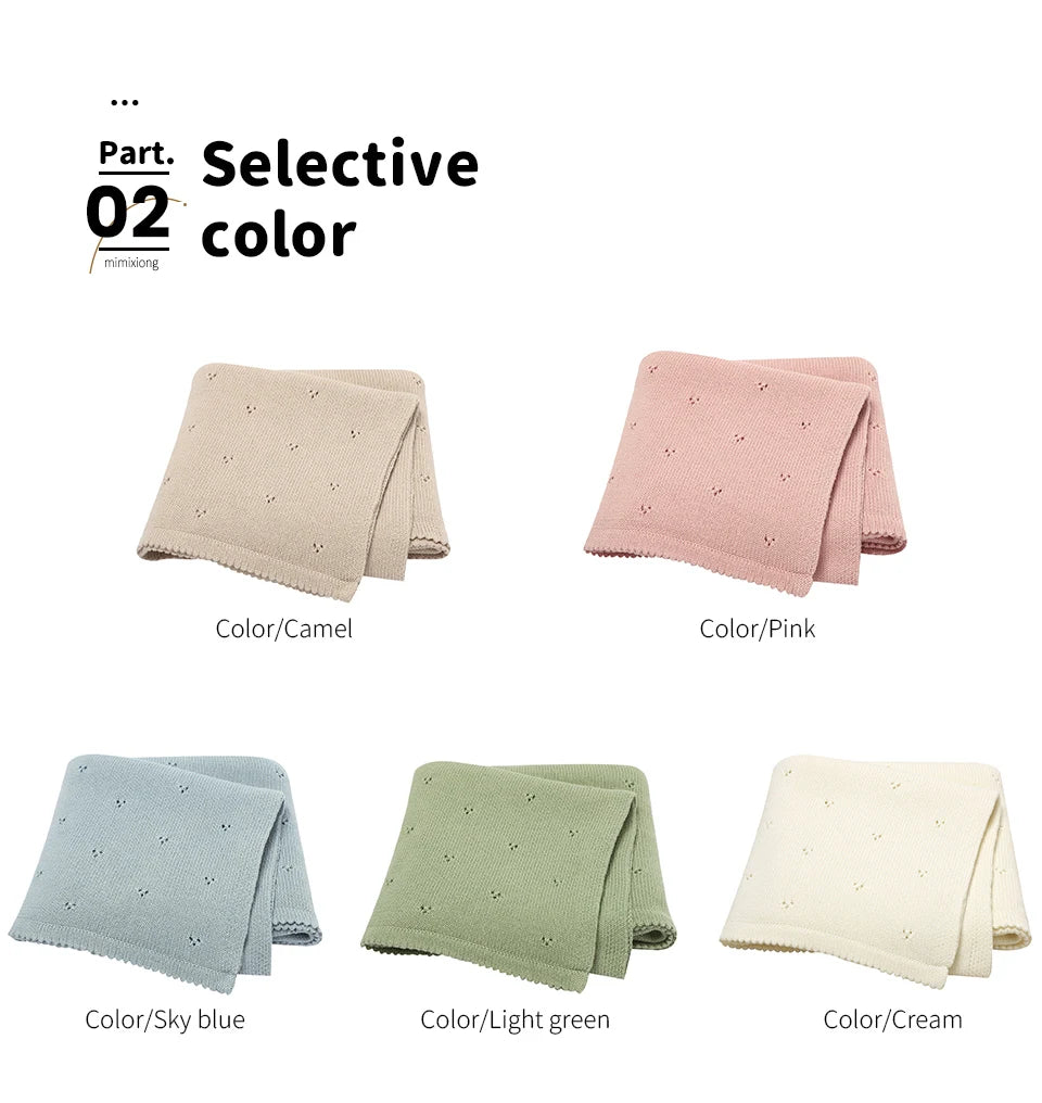 Cherry  Muslin Swaddle Blanket