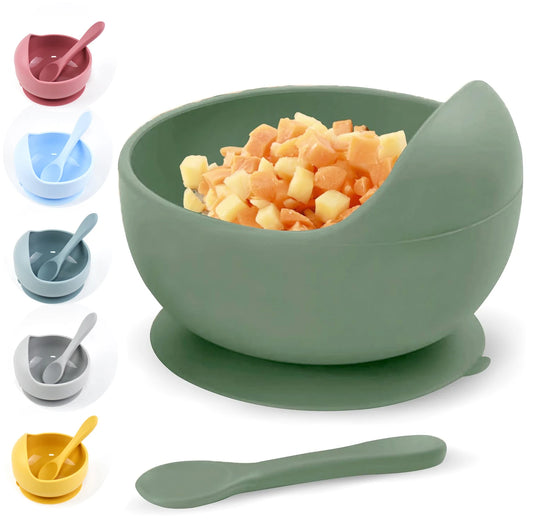 Infant Anti Drip Snail Bowl