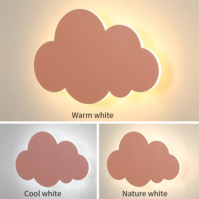 Baby Room Cloud Wall Lamp