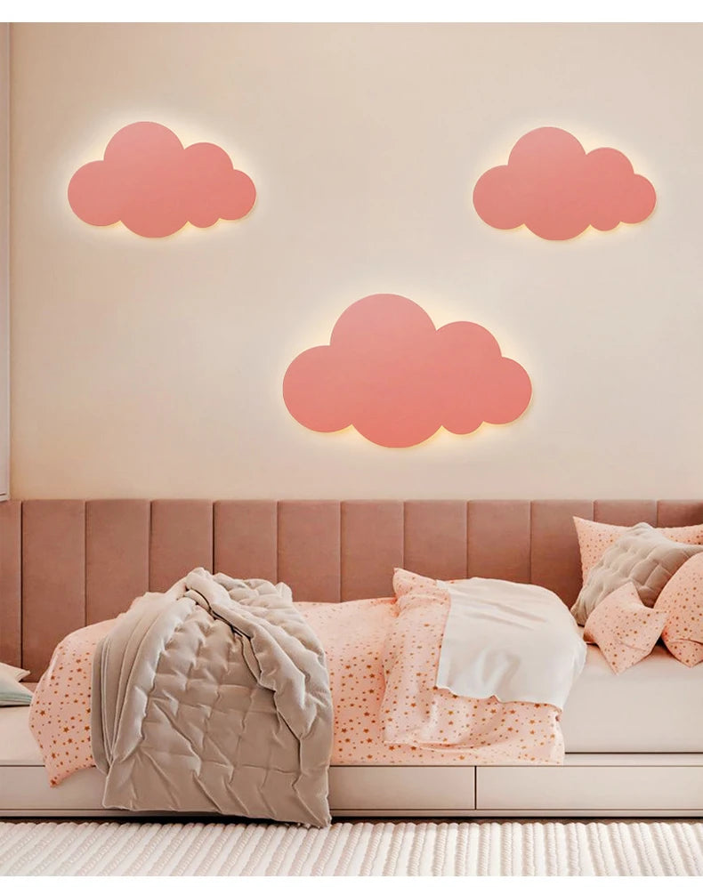 Baby Room Cloud Wall Lamp