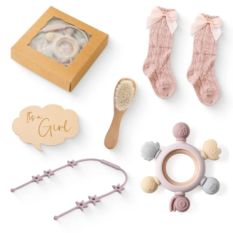 Newborn Double Sided Cotton Blanket Set