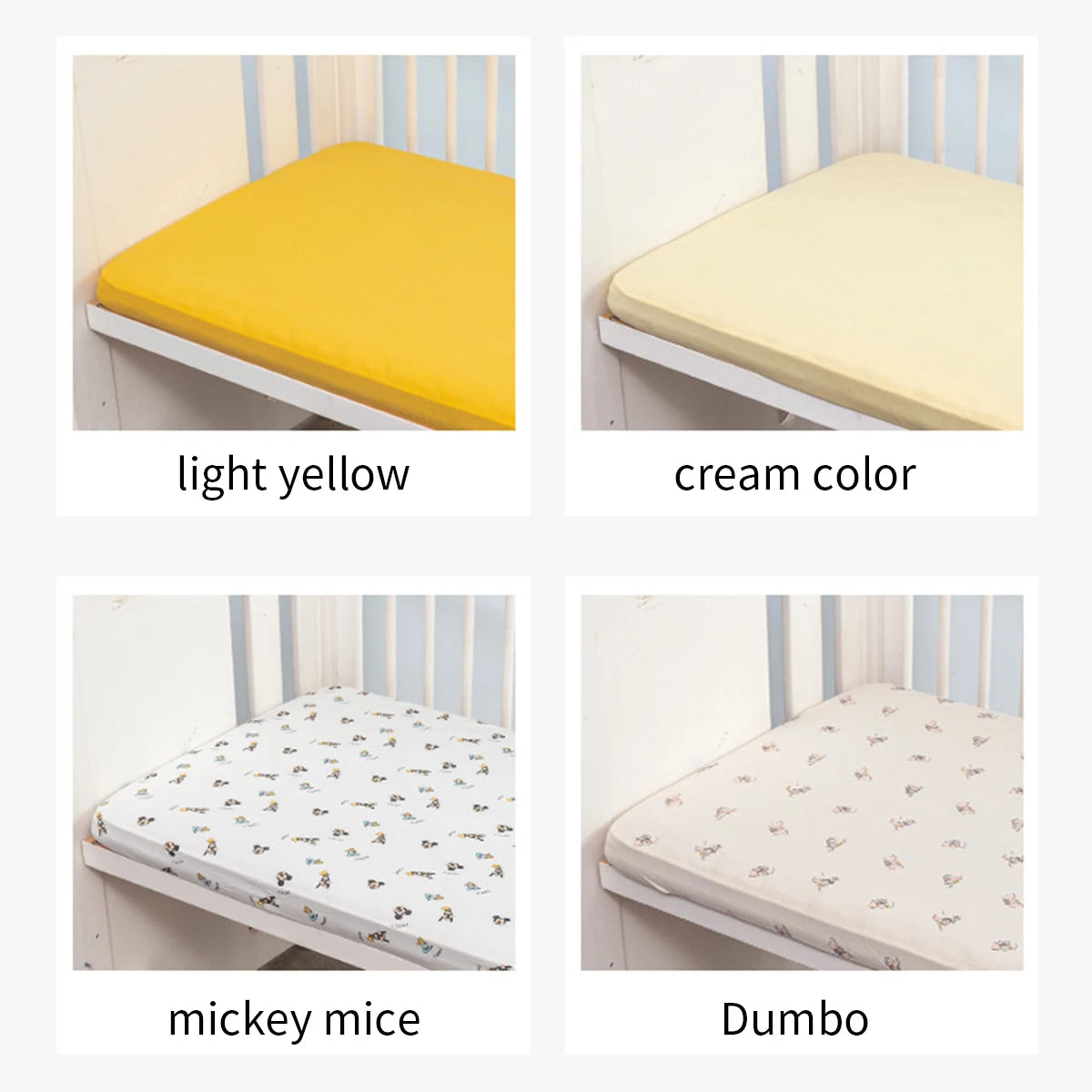 Cotton Baby Fitted Sheets