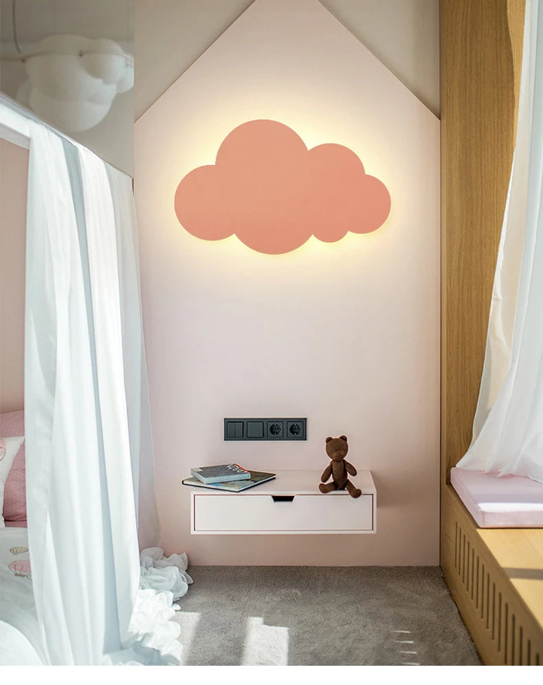 Baby Room Cloud Wall Lamp