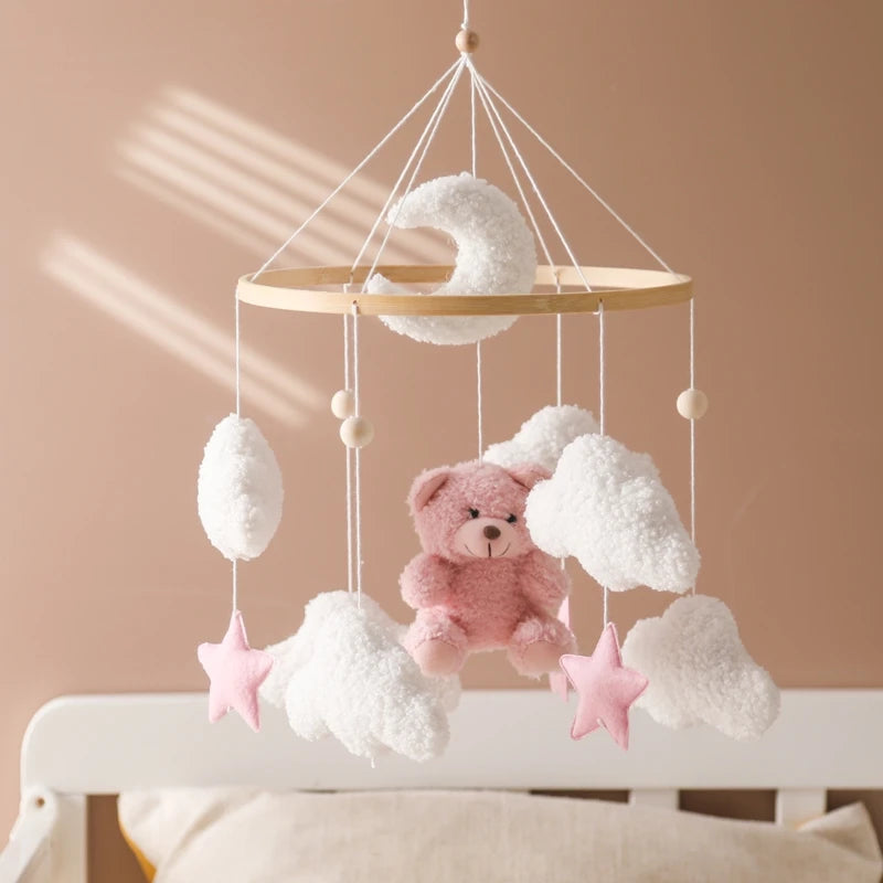 Baby Bell Dream Wooden Crib Mobile