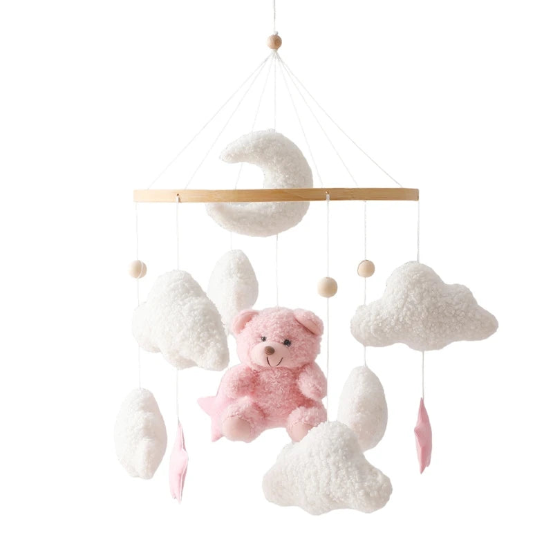 Baby Bell Dream Wooden Crib Mobile