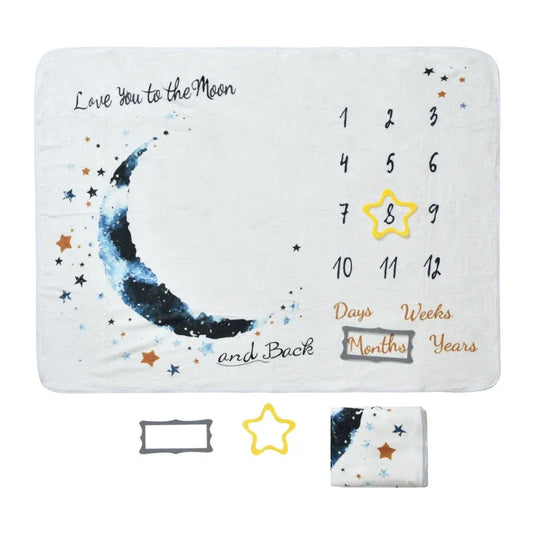Baby Photography Growth Blanket