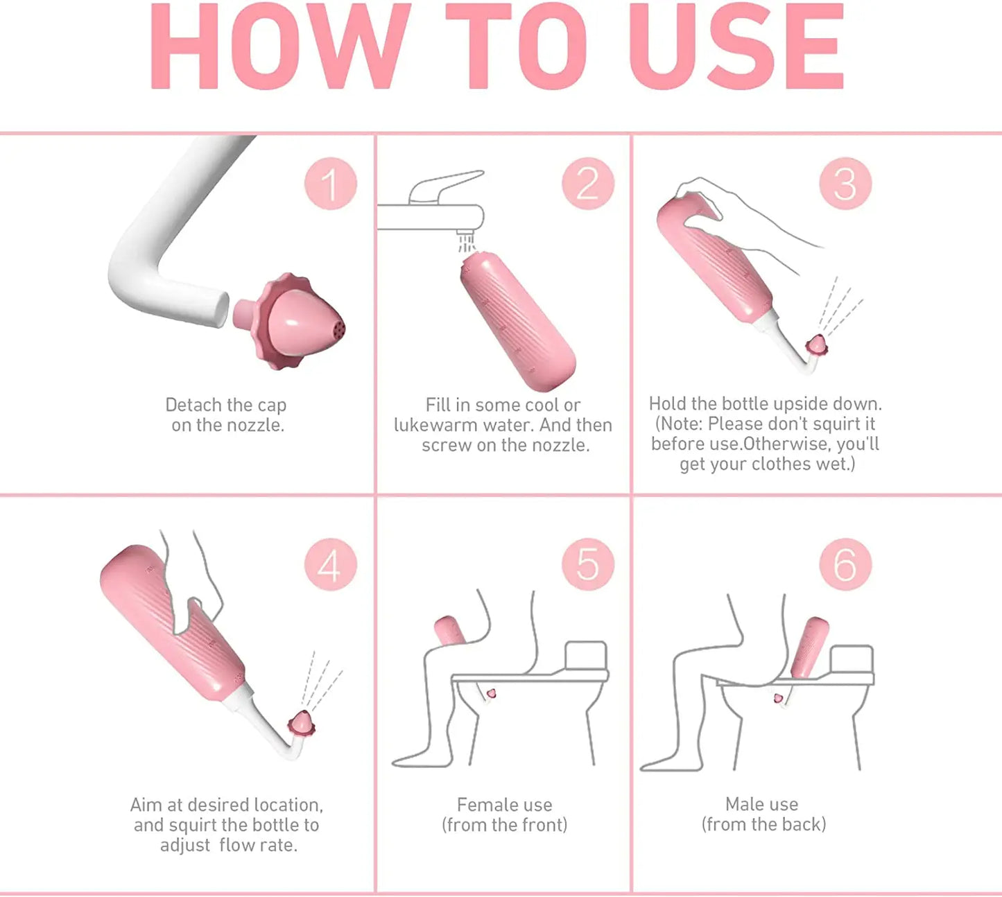 Peri Bottle for Postpartum Feminine Care