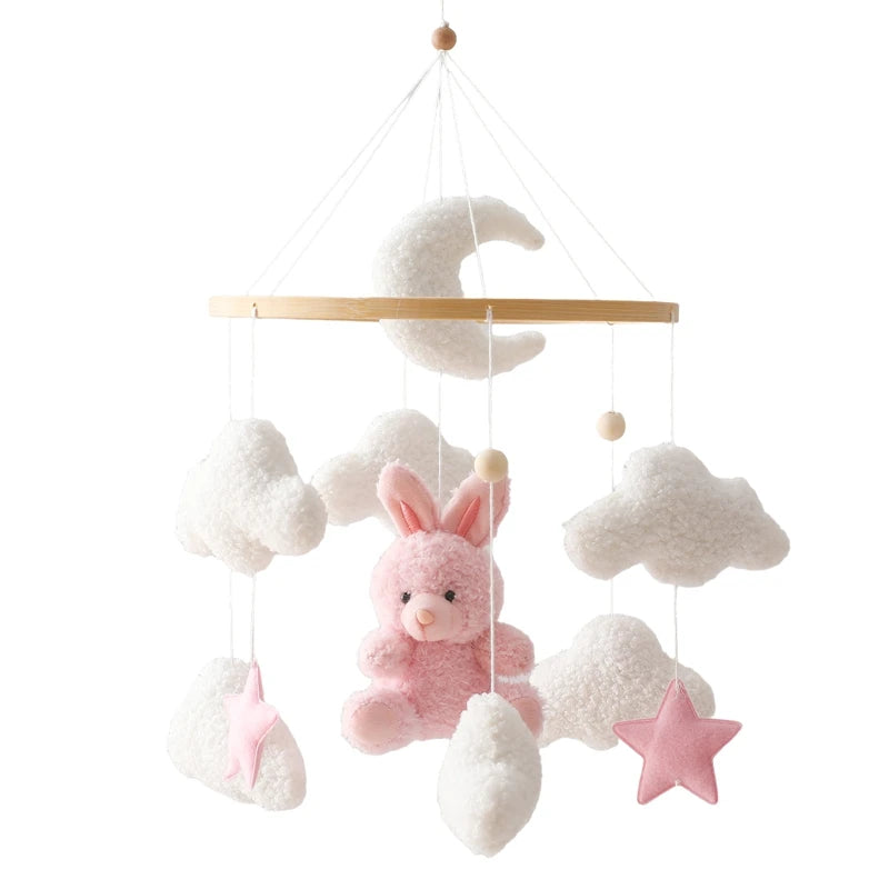 Baby Bell Dream Wooden Crib Mobile