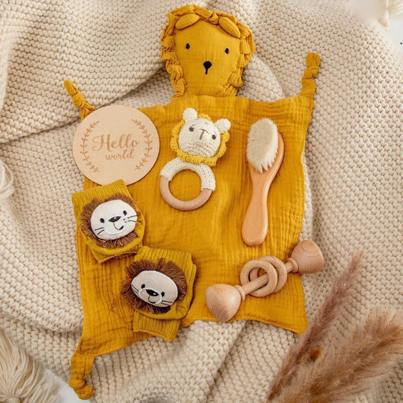 Newborn Double Sided Cotton Blanket Set