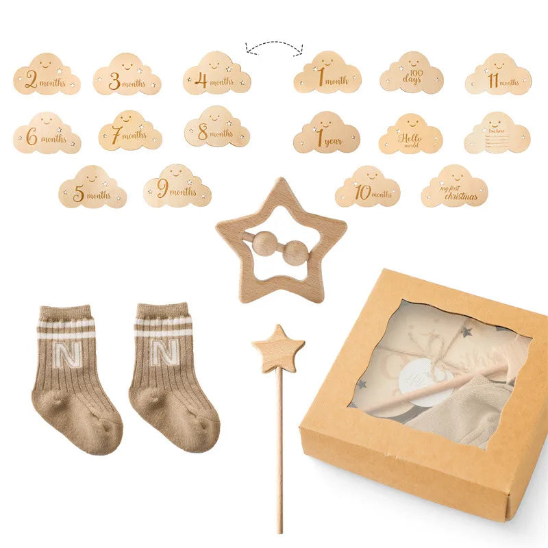 Newborn Double Sided Cotton Blanket Set