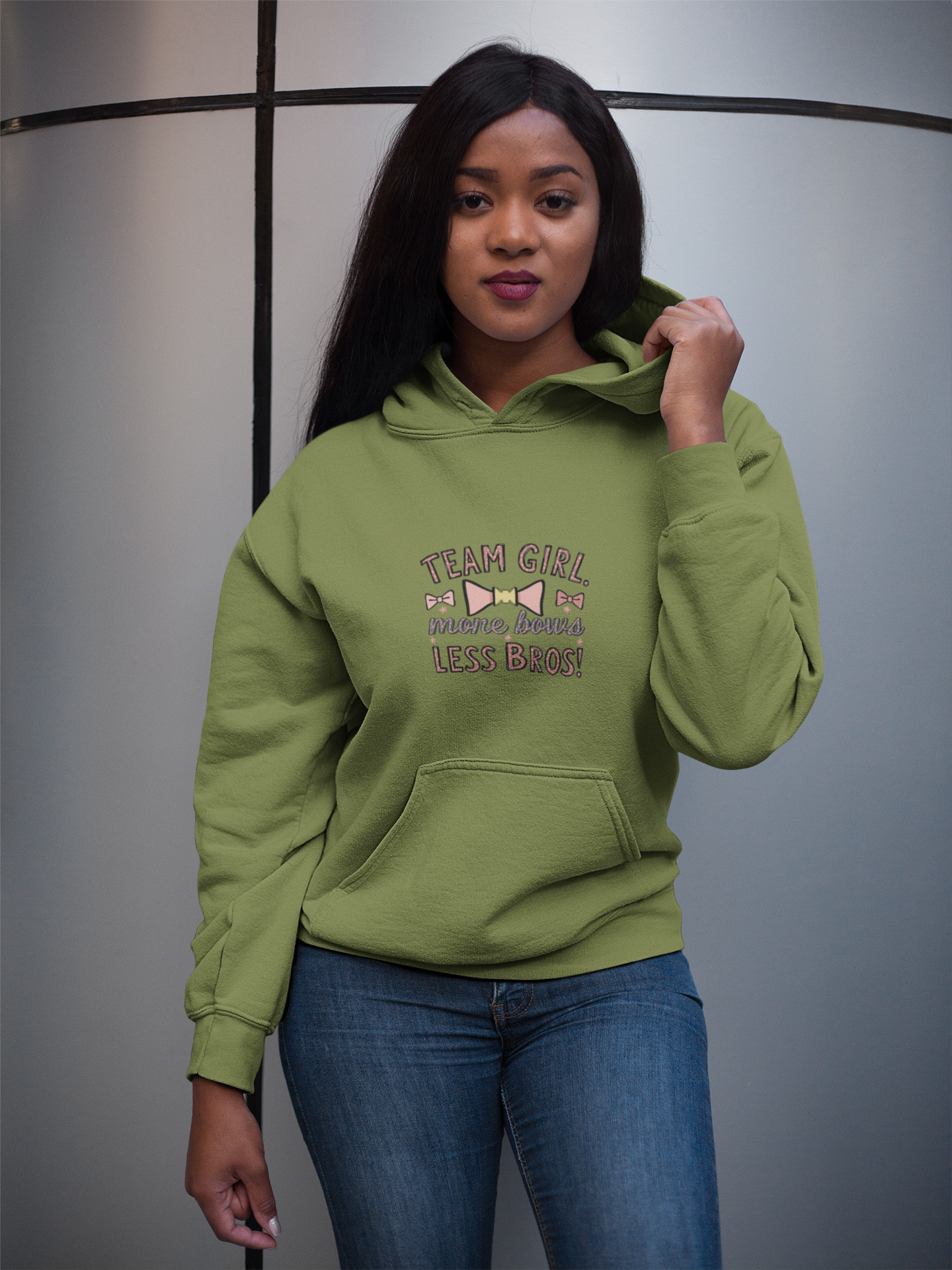 Team Girl Hooded Sweatshirt