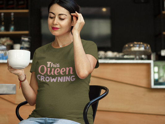 Queen Crowning Birth Support Unisex Tee