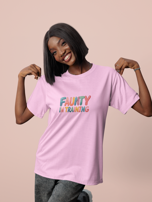 Faunty AKA "The Fun Anuty" in Training Tee